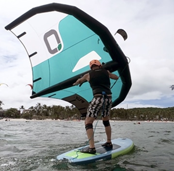 wing foiling Boracay